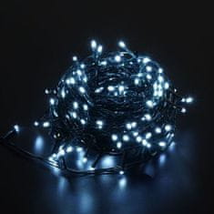 Modee Lighting LED vianočná reťaz 200LED 20m studená bie