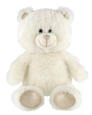 Teddies Rojko medveď biely plyš 40 cm