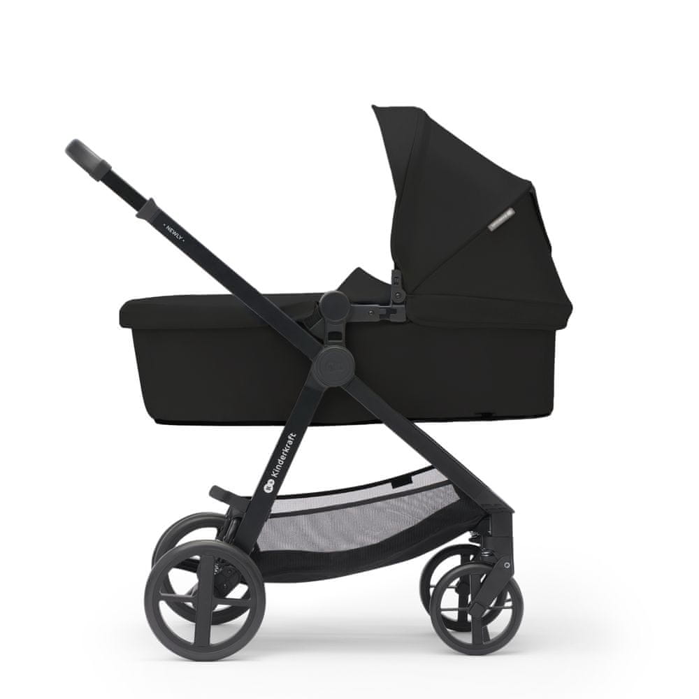 Kinderkraft 3in1 NEWLY classic black + MINK PRO 2023