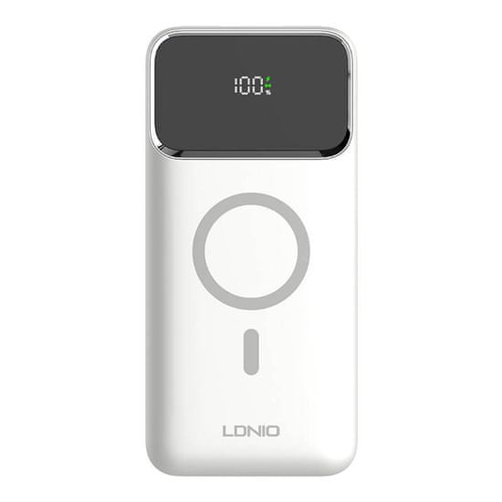 LDNIO LDNIO Powerbank PQ12, 15W, 10000mah (biela)