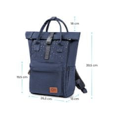 Kinderkraft backpack MOONPACK CONFETTI DENIM