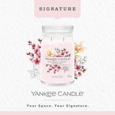 Yankee Candle Vonná sviečka Signature in glass large Pink Cherry & Vanilla 567g