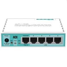 Mikrotik RouterBoard RB750Gr3 hEX router, 256MB RAM, 5xGLAN, vr. L4