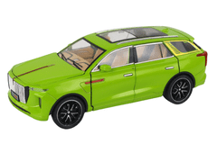 Mamido Hliníkové auto na diaľkové ovládanie RC zelené