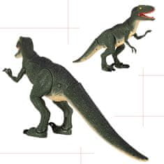 WOWO RC Velociraptor, Diaľkovo Ovládaný Dinosaurus s Autentickými Zvukmi
