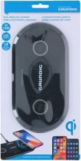 GRUNDIG Bezdrôtová nabíjačka na Iphone aj Samsung duálna 2x10WED-226823