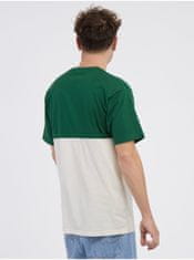 Vans Bielo-zelené pánske tričko VANS Colorblock S