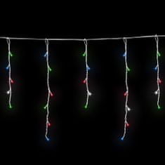 Aga Vianočný svetelný záves 300 LED Farebná