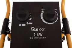 GEKO Elektrický priemyselný priamotop 2kW/230V G80409