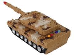 Mamido Tank na diaľkové ovládanie R/C Remote control žltý