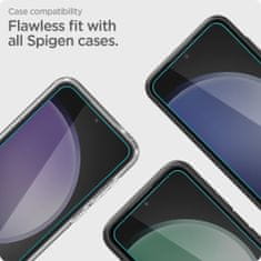 Spigen Ochranné Tvrdené Sklo Alm Glas.Tr 2-Pack Samsung Galaxy S23 Fe Clear