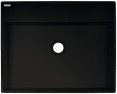 Deante Correo, granitové umývadlo na dosku 500x400x125 mm, čierna matná, DEA-CQR_NU5S