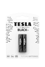 TESLA Teslá AAA BLACK+ alkalické, 2 ks