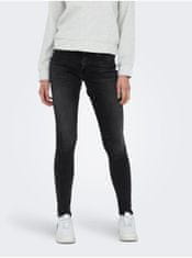 ONLY Čierne dámske skinny fit džínsy ONLY Shape 25/32