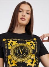 Versace Jeans Čierne dámske tričko Versace Jeans Couture M