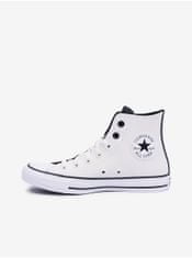 Converse Biele dámske kožené členkové tenisky Converse Chuck Taylor All Star Fall 36