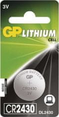 GP lítiová batéria 3V CR2430 1ks blister