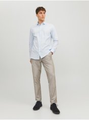 Jack&Jones Béžové pánske chino nohavice Jack & Jones Marco 31/30