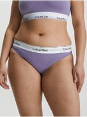 Calvin Klein Svetlo fialové dámske nohavičky Calvin Klein Underwear XS