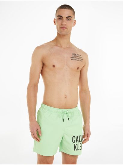 Calvin Klein Plavky pre mužov Calvin Klein Underwear - svetlozelená