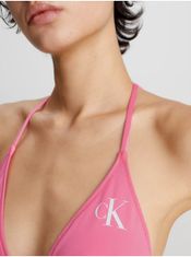 Calvin Klein Ružový dámsky vrchný diel plaviek Calvin Klein Underwear XS