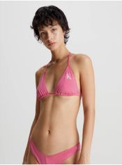 Calvin Klein Ružový dámsky vrchný diel plaviek Calvin Klein Underwear XS