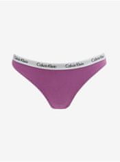 Calvin Klein Nohavičky pre ženy Calvin Klein Underwear - tmavoružová, ružová, sivá XS