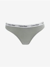 Calvin Klein Nohavičky pre ženy Calvin Klein Underwear - tmavoružová, ružová, sivá XL