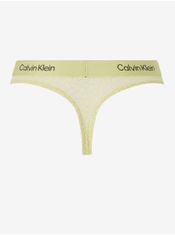 Calvin Klein Nohavičky pre ženy Calvin Klein Underwear - žltá XS