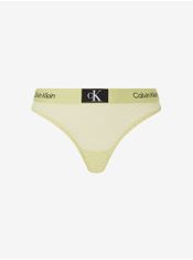 Calvin Klein Nohavičky pre ženy Calvin Klein Underwear - žltá XS