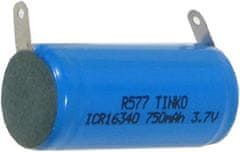 HADEX Nabíjací článok Li-Ion ICR16340 3,7V/750mAh TINKO, páskové vývody