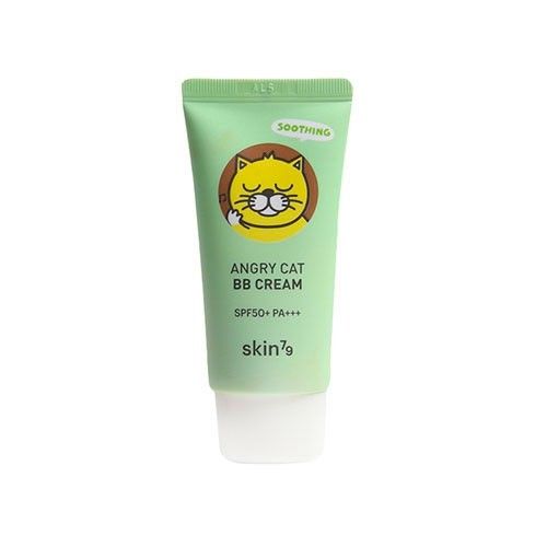 shumee Animal BB Cream Angry Cat SPF50 upokojujúci BB krém Petal Beige 30ml