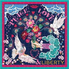 Galison Štvorcové puzzle Liberty: Sila lásky 4x200 dielikov