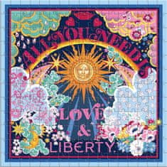 Galison Štvorcové puzzle Liberty: Sila lásky 4x200 dielikov