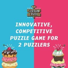 Ridley's games Puzzle Duel Sladké zúčtovanie: Donut vs Cupcake 2x70 dielikov