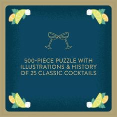 Puzzle Pre milovníkov koktailov 500 dielikov