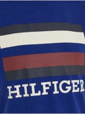 Tommy Hilfiger Tmavomodré chlapčenské tričko Tommy Hilfiger 140