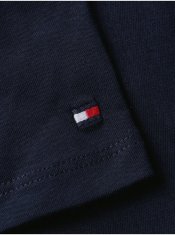 Tommy Hilfiger Tmavomodré dámske tričko Tommy Hilfiger L