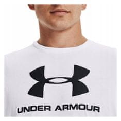 Under Armour Tričko biela XL Sportstyle Logo Tee