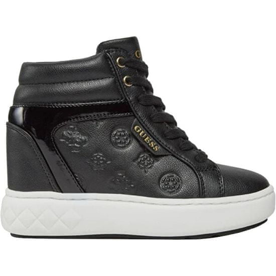 Guess Dámske členkové tenisky FL8ROXLEA12-BLACK