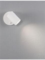 Nova Luce NOVA LUCE bodové svietidlo NET biely hliník vypínač na tele GU10 1x10W IP20 220-240V bez žiarovky 9011921
