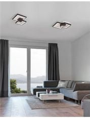 Nova Luce NOVA LUCE stropné svietidlo PORTO čierna oceľ hliník a akryl LED 19W 230V 3000K IP20 9364037