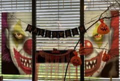 Sada klaun - krvavé dekorácie - Halloween - 33 ks