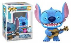 Funko Pop! Zberateľská figúrka Set Lilo And Stitch Ukulele Stitch Flocked a tričko veľ. L