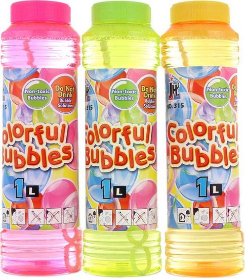 Colorful Bublifuk Bubbles 1l 1ks