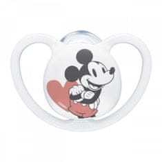 Nuk Cumlík Space 6-18m Disney Mickey Mouse biela - 6-18 m