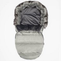 NEW BABY Zimný fusak Lux Fleece grey