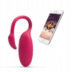 Vidaxl Vibračný vibrátor Flamingo Vibrating Bullet ovládaný aplikáciou Ružový
