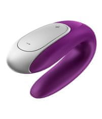 Vidaxl Double Fun Partner Vibrator Violet vibrátor pre páry ovládaný aplikáciou