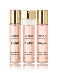 Vidaxl Coco Mademoiselle parfumovaná voda v spreji 3x20ml náplň